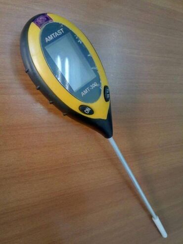 теста апарат: AMT-300 электронный измеритель pH, влажности, температуры и