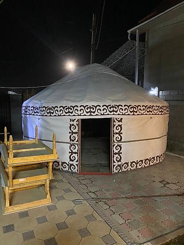 небесный фонарь: Аренда юрты, Каркас Металлический, 65 баш, Самовар, Стол, Стулья — 6