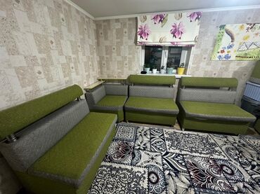 садовый стол: Ашкана үчүн жумшак бурчек, түсү - Жашыл