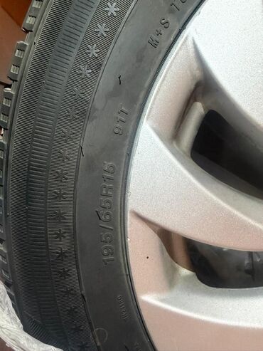 цепь для колес бишкек: Колеса в сборе 195 / 65 / R 15, Зима, Б/у, Комплект, Легковые, Литые