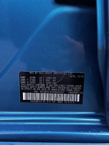 Subaru: Subaru Impreza: 2017 г., 2 л, Вариатор, Бензин, Седан — 14