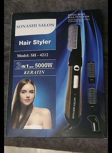 dyson ütü fen: SONASHI SALON Hair Styler – SH-4212 - 3-in-1 saç formalaşdırıcı set - — 1
