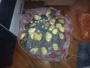 Led çilçıraqlar: Led Çılçıraq, 4 və daha çox lampa, Metal — 3