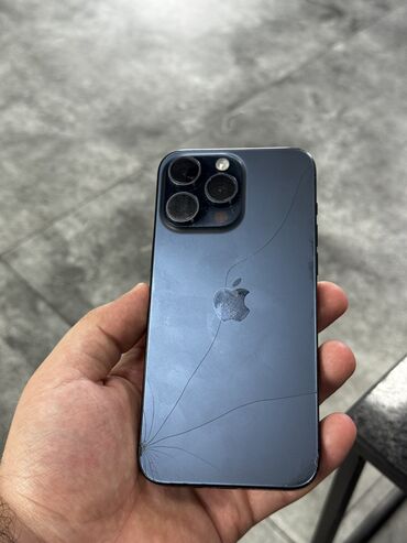 Apple iPhone: IPhone 15 Pro Max, 256 GB, Blue Titanium, Face ID