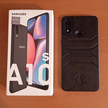 samsung galaxy star 2: Samsung Galaxy A10s, 32 GB, rəng - Qara, Barmaq izi, İki sim kartlı, Face ID