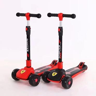 scoot: Детский самокат, Трёхколёсный, Новый — 1