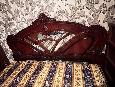 İşlənmiş, İkinəfərlik çarpayı, Bazalı, Matras ilə, Siyirməsiz