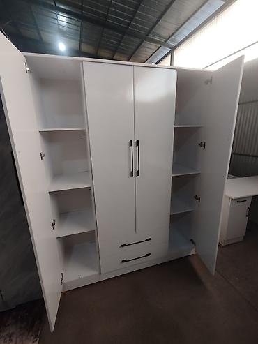 Шифоньеры, шкафы для одежды: Шифоньер, шкаф для одежды, Новый, Прямой, ЛДСП — 17