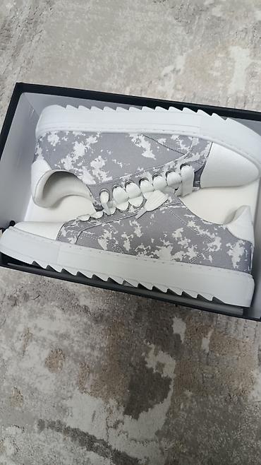 dunk low: Кроссовки унисекс в коробке - Цвет: серо-белый с абстрактным — 1