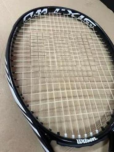 Rekviziti za vežbanje: Wilson K Six Two teniski reket - Veličina glave: 100 sq in (645 cm²) — 15