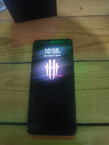 телефон флай iq436 era nano 3: ZTE Nubia Red Magic 6, 128 GB, rəng - Qara, Barmaq izi