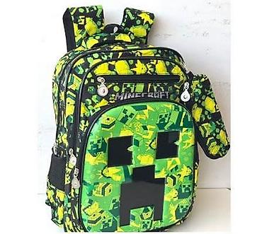 camp david majice: Minecraft ranac- skolski Ima ojacanje na ledjima Dimenzije:42x32x20cm — 1
