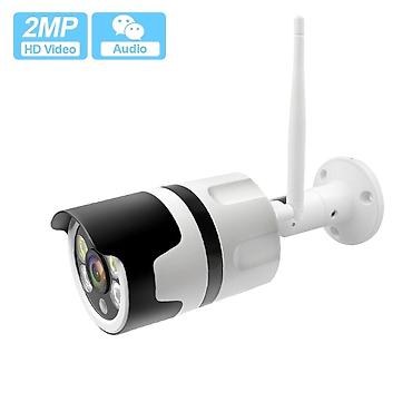 FullHd keyfiyyetli 2 antenalı Wifi kamera. Açıq havada, yağışa, küləyə