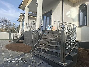 Лестницы из нержавейки: Лестница из нержавейки Для дома, Бесплатная консультация, Форма лестницы: Овал — 12