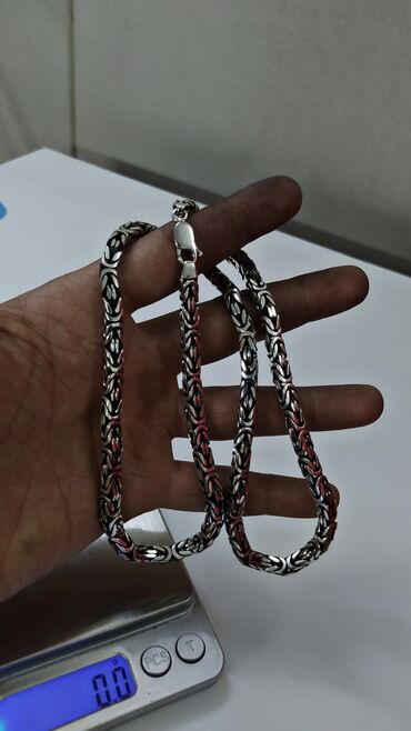 Серебряные цепочки: Серебряные Браслеты Ручная работа Ювелирное украшение Ручная — 14