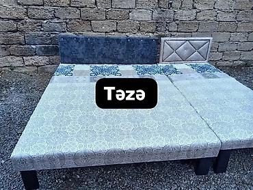 Mebellərin yığılması: Təzə çarpayılar. Taxtadan yıgılır ustu dikdən. 2 sm maçalkası var — 2