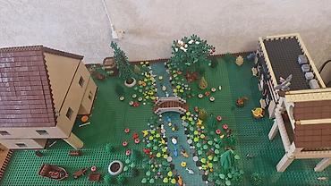 бусы на иссык куль: Podorijinal (analog) LEGO diyorama – “Kənd həyəti və çay kənarı” — 2