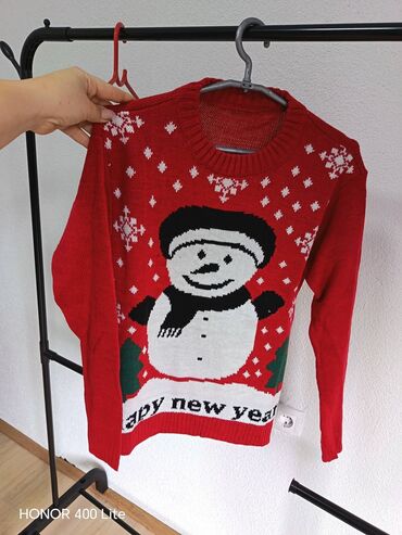 Džemperi, kardigani: L, Novogodišnji, Sa ilustracijom — 1