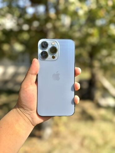 айфон бу бишкек: IPhone 13 Pro, 128 ГБ, Sierra Blue, 78 %