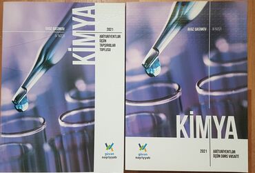 Kitablar, jurnallar, CD, DVD: 2021 Kimya guven nesri yari qiymetine