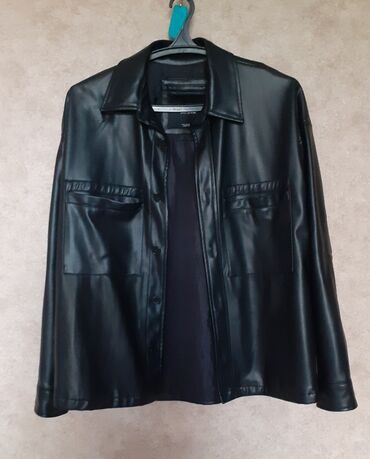 куртка zara: Куртка Bershka, L (EU 40), цвет - Черный