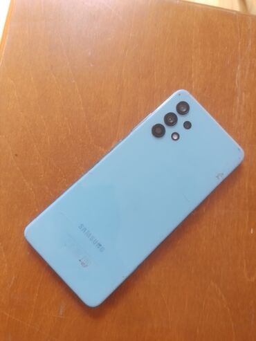 ikinci el samsung s21: Samsung Galaxy A32 5G, 128 GB, rəng - Göy, Barmaq izi, İki sim kartlı