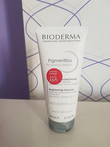 Bioderma Pigmentbio Foaming Cream – üz üçün köpüklənən təmizləyici -