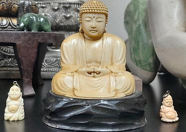 Figure: Japanska slonovaca rezbarija – škola Tokio, majstor Yoshiyuki (oko — 21