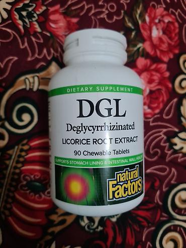 корни лапуха: DGL (Deglycyrrhizinated) Licorice Root Extract — жевательные таблетки — 1