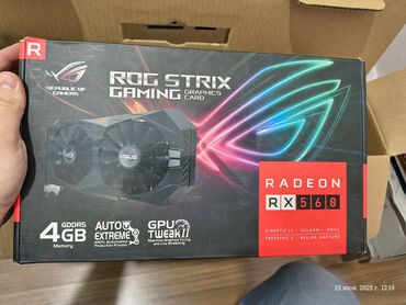 видеокарт: Видеокарта Asus Radeon RX 560, 4 ГБ