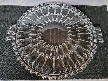 Ostalo posuđe: Plato nov iz 80ih.godina,kristal,led kristal za torte,kolace. Nov na lalafo.rs — 18 Ostalo posuđe: Plato nov iz 80ih.godina,kristal,led kristal za torte,kolace. Nov — 18