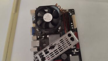 на запчасти ноутбук: Энелик плата, Колдонулган, Biostar, LGA775, ПК үчүн