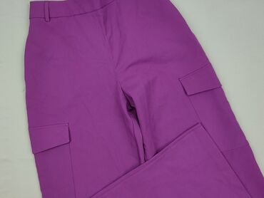 legginsy push up marszczone: Spodnie materiałowe damskie, rozmiar S