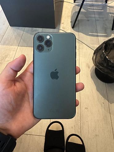IPhone 11 Pro, 256 GB, Matte Midnight Green, Face ID lalafo.az -da IPhone 11 Pro, 256 GB, Matte Midnight Green, Face ID