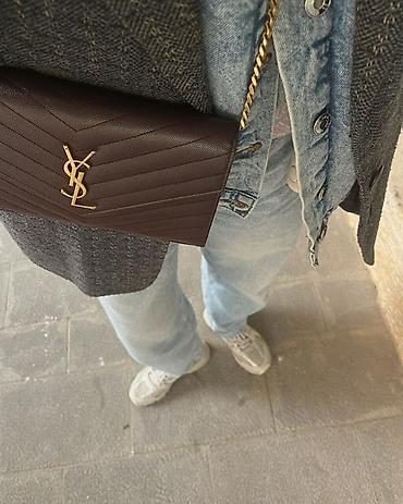 canta kisi ucun: Saint Laurent “Monogram” zəncirli çiyin/çarpaz çanta - Model: YSL — 1