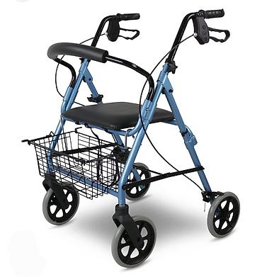 Yerimək üçün arabalar, çəliklər, əsalar, rollatorlar: Dörd təkərli gəzinti köməkçisi (rollator) çatdlrllma var ünvna xadok — 1