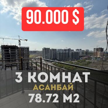 жк теплый стан: 2 комнаты, 78 м², Элитка, 11 этаж, ПСО (под самоотделку)