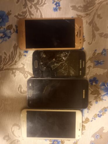 telefon ekranları: Samsung B7300 Omnia Lite, 64 GB, Qırıq, İki sim kartlı