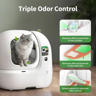 Bio-tualetlər və doldurucular: Petkit Purobot MAX Pro 2 (P9904) 76 litr tutum, 10 kq-dan kiçik — 2