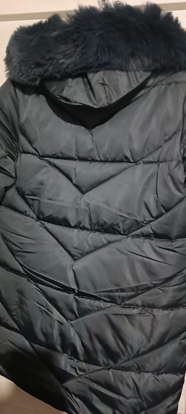 big xxl: Пуховик, По колено, Китай, С мехом, 3XL — 4
