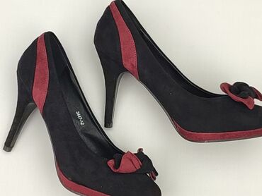 jakie buty do srebrnej sukienki: Flat shoes for women, 39, condition - Perfect
