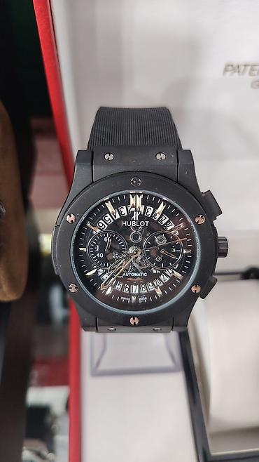 Qol saatları və aksesuarlar: Məhsul: Hublot üslublu avtomatik qol saatları (xronoqraf dizaynı) — 8