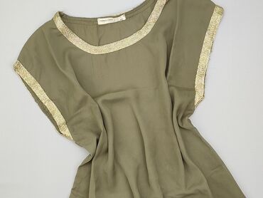 bluzki z kokardą na ramieniu: Women's blouse, L (EU 40)