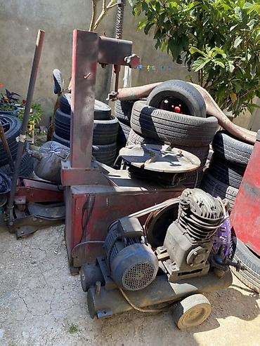 Avtoservis avadanlıqları: Avtomobil təkər servisi üçün avadanlıq dəsti 3 ü bir yerdə 2 — 2