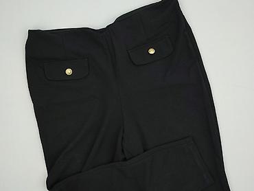 szerokie spodnie pull: Spodnie materiałowe damskie, rozmiar 3XL — 1