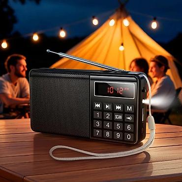 rush wave: Радиоприемник портативный Hoco HI50 Portable radio AM/FM USB/TF/BT5.3 — 1