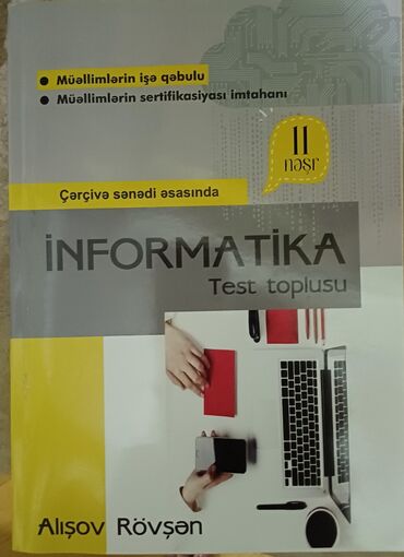 prestij informatika test pdf: MİQ.Müəllim işə qəbul üzrə İnformatika fənnindən test kitabı,yeni