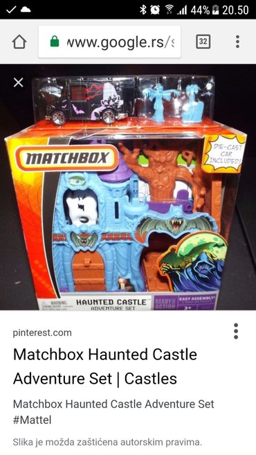 valentino patike beograd: Mattel matchbox hounted castle adventure set. zamak - dvorac .Da