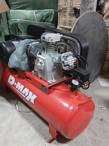 резка кг: Компрессор поршневой D-MAX, ременной привод, горизонтальный ресивер — 1