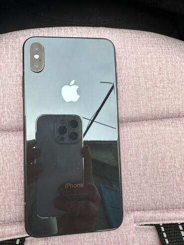 iphone 12 про макс цена в бишкеке: IPhone Xs Max, Б/у, 256 ГБ, Black Titanium, Чехол, 78 %